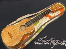 Mac Guitars Private Collection US-4K 2015 w/Abalone Purfling & AAA-Grade Curly Hawaiian Koa 343mm "Proto Model"