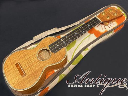Mac Guitars Private Collection US-4K 2015 w/Abalone Purfling & AAA-Grade Curly Hawaiian Koa 343mm "Proto Model"