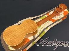 Mac Guitars Private Collection US-4K 2015 w/Abalone Purfling & AAA-Grade Curly Hawaiian Koa 343mm "Proto Model"_3