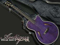 ESP AS-300 THE ALFEE SAKAZAKI Model 2000s Purple Top Signed /Figured Mahogany "Built To Order DC-Model"