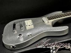 ESP HORIZON 330H/TM 2025 Silver Sparkle MH w/White Dimarzio PU & Chrome Parts 3.37kg"Like a 44Magunum Jimmy's One"_6