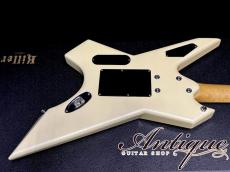 Killer KG-Prime 1990's Pearl White /Ash /First Spec Deep Insert & UV Neck 3.96kg EX++ "Up-Grade PU & Parts"_5