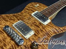 Paul Reed Smith [PRS] Wood Library P245 Singlecut LTD-2015 /Killer Figured-Neck & Honduras Rosewood FB /Paua Abalone Inlay w/Piezo "Private Stock Grade"_7