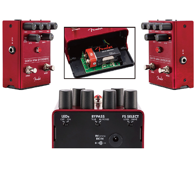 Fender Santa Ana Overdrive Pedal《ディストーション》【オンライン