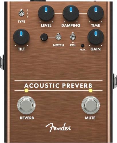 Fender Acoustic Preamp Reverb《プリアンプ,リバーブ》【オンラインストア限定】