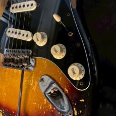 Fender 1964 Stratocaster Sunburst 『2APR 64B』_9