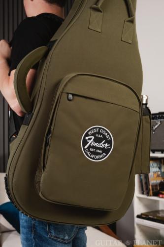 Fender Troubadour Electric Guitar Gig Bag -Olive-