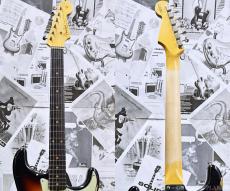 Fender Custom Shop ~Custom Collection~ Late 1962 Stratocaster Relic -3 Color Sunburst-_6
