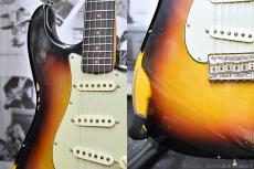 Fender Custom Shop ~Custom Collection~ Late 1962 Stratocaster Relic -3 Color Sunburst-_8