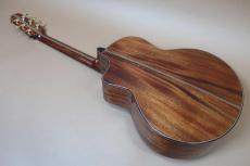 　NATASHA JC-3 / Solid Mahogany Top・Solid Mahogany Side and Back・Mahogany 5P-Neck・Ebony Fingerboard and Bridge・Head and Fingerboard Grapes Inlay 【With Original Gig Case】 2023年製_6