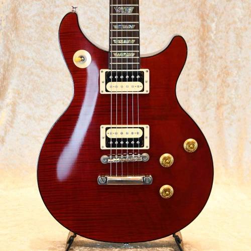 Gibson Custom Shop Tak Matsumoto DC 1-Piece Flame Maple Top Cherry Red