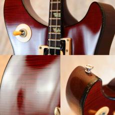 Gibson Custom Shop Tak Matsumoto DC 1-Piece Flame Maple Top Cherry Red_5