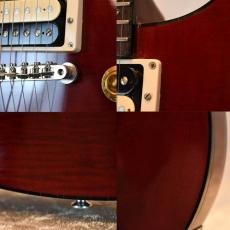 Gibson Custom Shop Tak Matsumoto DC 1-Piece Flame Maple Top Cherry Red_6