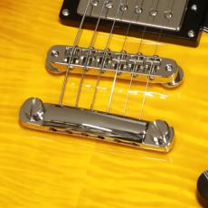 D'Angelico Deluxe Series Deluxe Atlantic, Vintage Sunburst Top, Natural Back and Sides_7