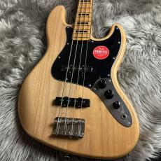 Squier Classic Vibe '70s Jazz Bass - Natural【現物画像】【最大36回分割無金利キャンペーン実施中】
