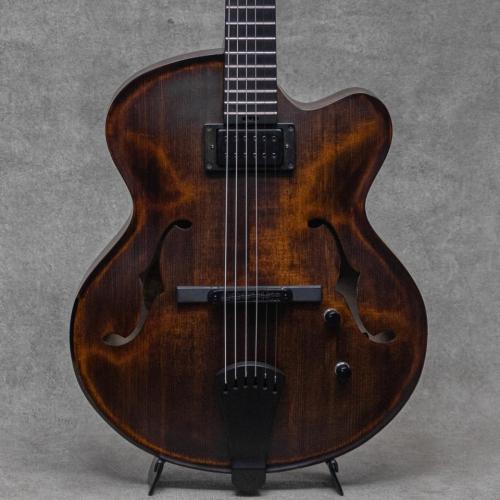 Victor Baker Guitars Model 15 Archtop Blown Smoke with Satin Topcoat / 2022