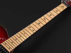 G-Life Guitars Cross Edge Quilt ~Raspberry Red Burst~_8