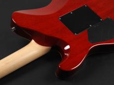 G-Life Guitars Cross Edge Quilt ~Raspberry Red Burst~_11