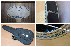 YAMAHA L-8 / Original TM-50G Gold Peg・Solid Ezo Spruce Top・Solid Rosewood Side and Back・Ebony Fingerboard and Bridge・L.R.Baggs Active Pickup・ Tortoise Color  Pick guard【With Martin Gig Case】1979年製_16