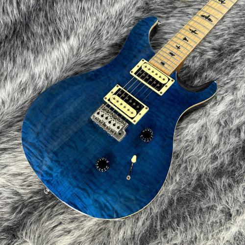 Paul Reed Smith [PRS] LTD SE Custom 24 Roasted Maple Blue Matteo