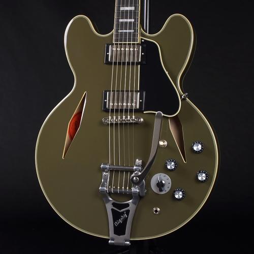 Epiphone Shinichi Ubukata ES-355 Custom Bigsby ver.02 ~Olive Drab~ 【浜松の楽器店 SONIX】【全国どこでも送料無料】