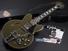 Epiphone Shinichi Ubukata ES-355 Custom Bigsby ver.02 ~Olive Drab~ 【浜松の楽器店 SONIX】【全国どこでも送料無料】_2