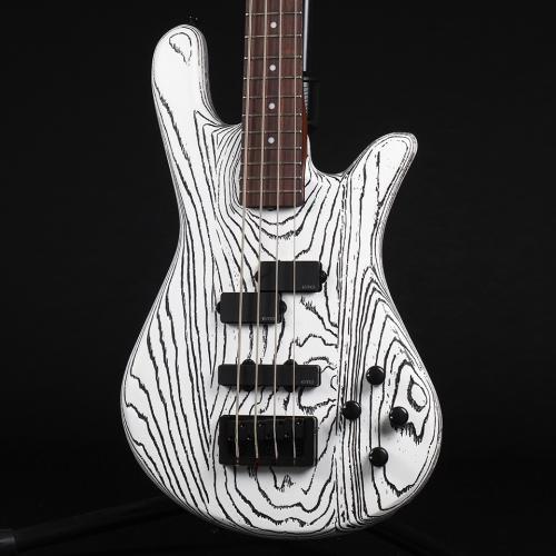 Spector NS PULSE 4 Satin EX LTD ~White Black Fill~