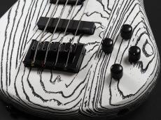 Spector NS PULSE 4 Satin EX LTD ~White Black Fill~_6