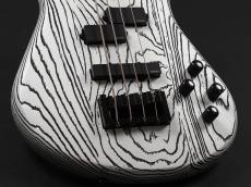 Spector NS PULSE 4 Satin EX LTD ~White Black Fill~_7