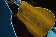 Martin D-28 Custom Brazilian /  Inlay Logo・Diamond Inlay・Herringbone Binding・Solid AA Sitka Spruce Top・Solid Brazilian Rosewood Side and Back・Ebony Fingerboard and Bridge・Long Saddle 【With Marin Blue Case】19_6