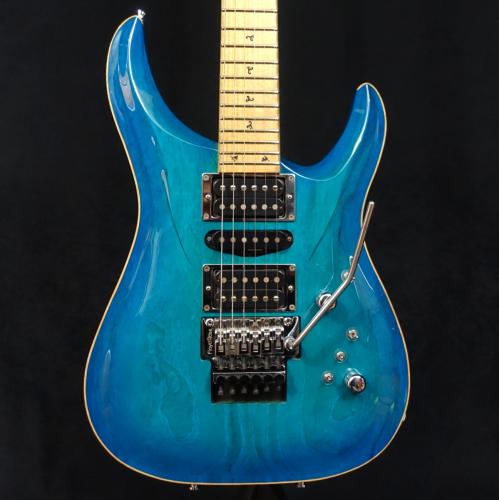 G-Life Guitars DSG Life-Ash Royal Blue Turquoise