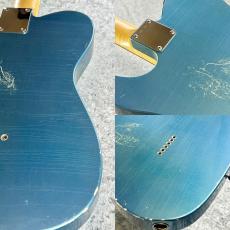 J.W Black Guitars 【2017年製中古】JWB-T -Lake Placid Blue- ≒3.22kg_8