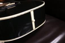 Martin CTM D-45 BLACK 【1991年製USED】【オールブラック、Script Logo w/Abalone】_11