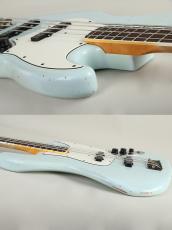 Fender Custom Shop 1966 Jazz Bass Faded Sonic Blue Journeyman Relic 2017_9
