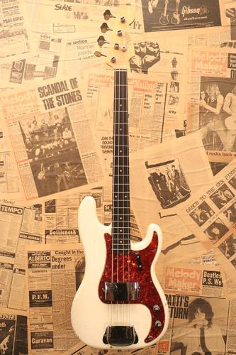 Fender 1962 Precision Bass "Original Olympic white Finish