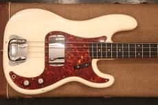 Fender 1962 Precision Bass "Original Olympic white Finish_3