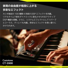 Casio 【多彩な音色と高い表現力を備えた電子キーボード】CT-S500【G-CLUB渋谷web】_5