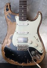 LsL Instruments Super Custom Saticoy Classic S Style SSH / Age & Rub Through / Aging Black_2