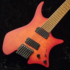 strandberg Boden Original N2.7 -Sunset Coral Burst Satin- ≒2.353Kg 【7弦】