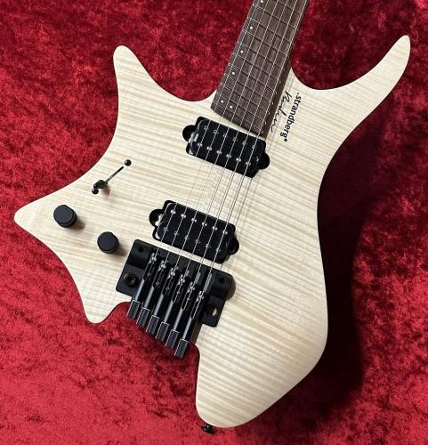 strandberg Boden Standard NX6 Lefty Tremolo -Natural- ≒2.182Kg【左利き用】