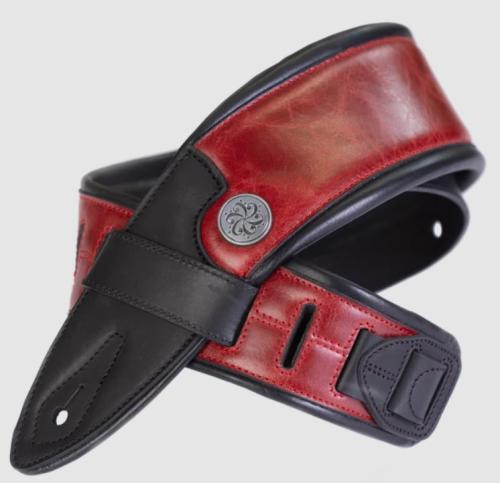 Darkglass Electronics Leather Strap Crimson【革製ストラップ】【Lamanta製】