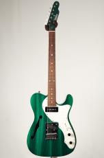FREEDOM CUSTOM GUITAR RESEARCH C.S. TE Pepper Semi Hollow -Green Transparent- [2.90kg]_2