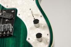 FREEDOM CUSTOM GUITAR RESEARCH C.S. TE Pepper Semi Hollow -Green Transparent- [2.90kg]_6