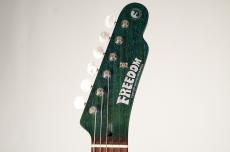 FREEDOM CUSTOM GUITAR RESEARCH C.S. TE Pepper Semi Hollow -Green Transparent- [2.90kg]_11