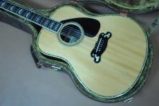 YAMAHA L-53 Special Order Made Model / Ezo Spruce Top・Jacaranda Side and Back :Center Ebony 3-Piece ・Original Grover Peg・Head and Body and Rosette Bias Abalone Trim・Ebony and Mahogany 5P-Neck・Tortoise Color _2