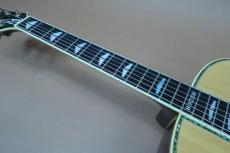 YAMAHA L-53 Special Order Made Model / Ezo Spruce Top・Jacaranda Side and Back :Center Ebony 3-Piece ・Original Grover Peg・Head and Body and Rosette Bias Abalone Trim・Ebony and Mahogany 5P-Neck・Tortoise Color _9