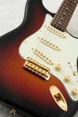 FREEDOM CUSTOM GUITAR RESEARCH Custom Order RS ST SSS Alder -3 Tone Sunburst w/Gold Parts-_4