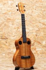 Tony Graziano Tenor Koa Double Hole_3
