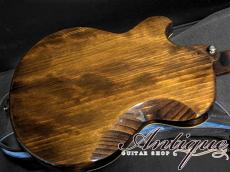 Victor Baker Custom Order Model 14 Semi-Hollow 2016 Antique Violin Brown /1P-Pine Top & Sitka-Spruce Body, Honduras-Mahogany Neck 2.55kg EX++ "Amazing Jazz Tone"_5