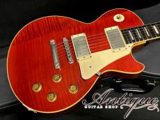 Bizen Works Special One-Off Order Burned Standard “LUCY” 2023 Cherry Red /Offset Figured Top w/BZF 3.81kg N-Mint “Legendary Les Paul”_4
